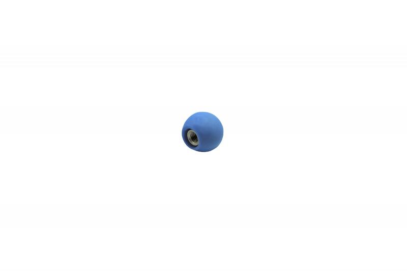 Bola de resina - color Azul-aguas, bolsa de 5 uds